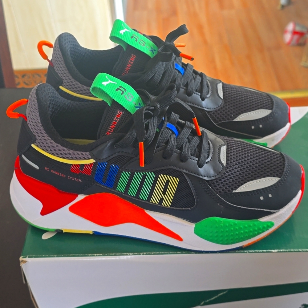 RS-X Bold 'Black Andean Toucan Orange